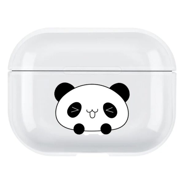 Airpods Pro Şeffaf Kılıf - Bebe Panda