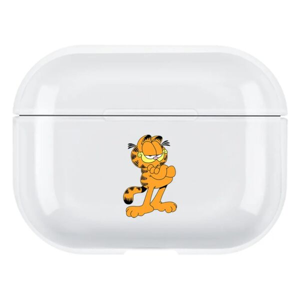 Airpods Pro Şeffaf Kılıf - Garfield