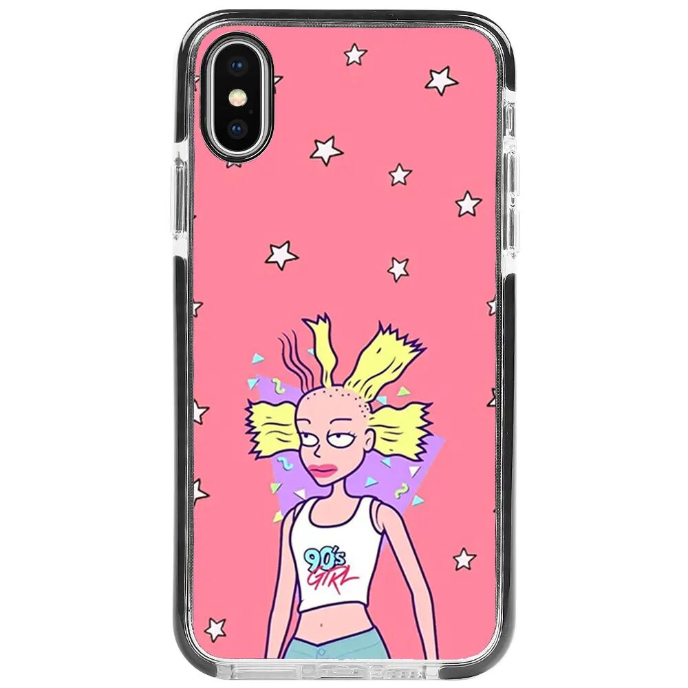 iPhone X Impact Case - 90's Girl