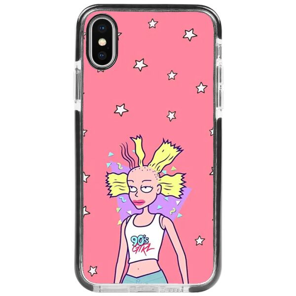 iPhone X Impact Case - 90's Girl