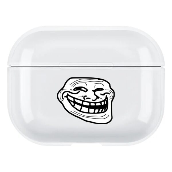 Airpods Pro Şeffaf Kılıf - Troll