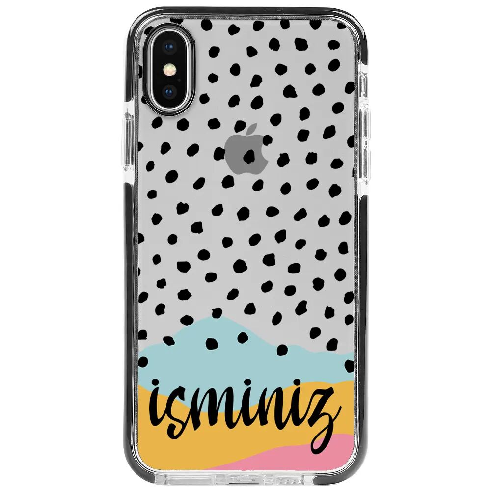 iPhone X Impact Case - Dots 1