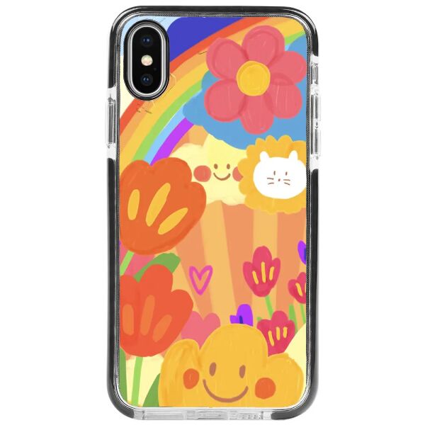 iPhone X Impact Case - Flower