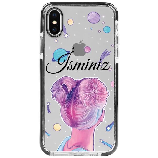 iPhone X Impact Case - Girl Universe