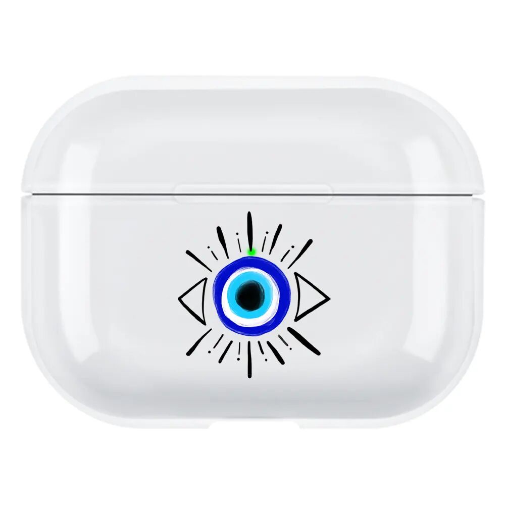 Airpods Pro Şeffaf Kılıf Eyes