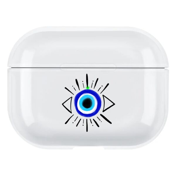 Airpods Pro Şeffaf Kılıf Eyes