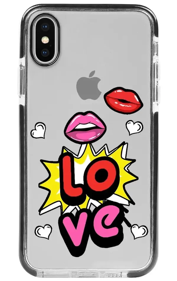 iPhone X Impact Case - Love