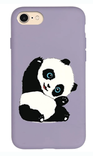 iPhone 7 Lansman Kılıf - Pandas