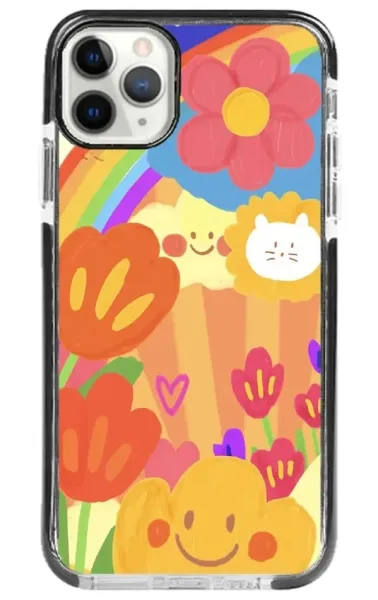 iPhone 11 Pro Impact Case - Flower