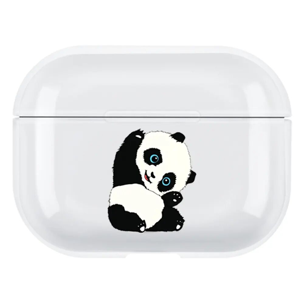 Airpods Pro Şeffaf Kılıf Panda