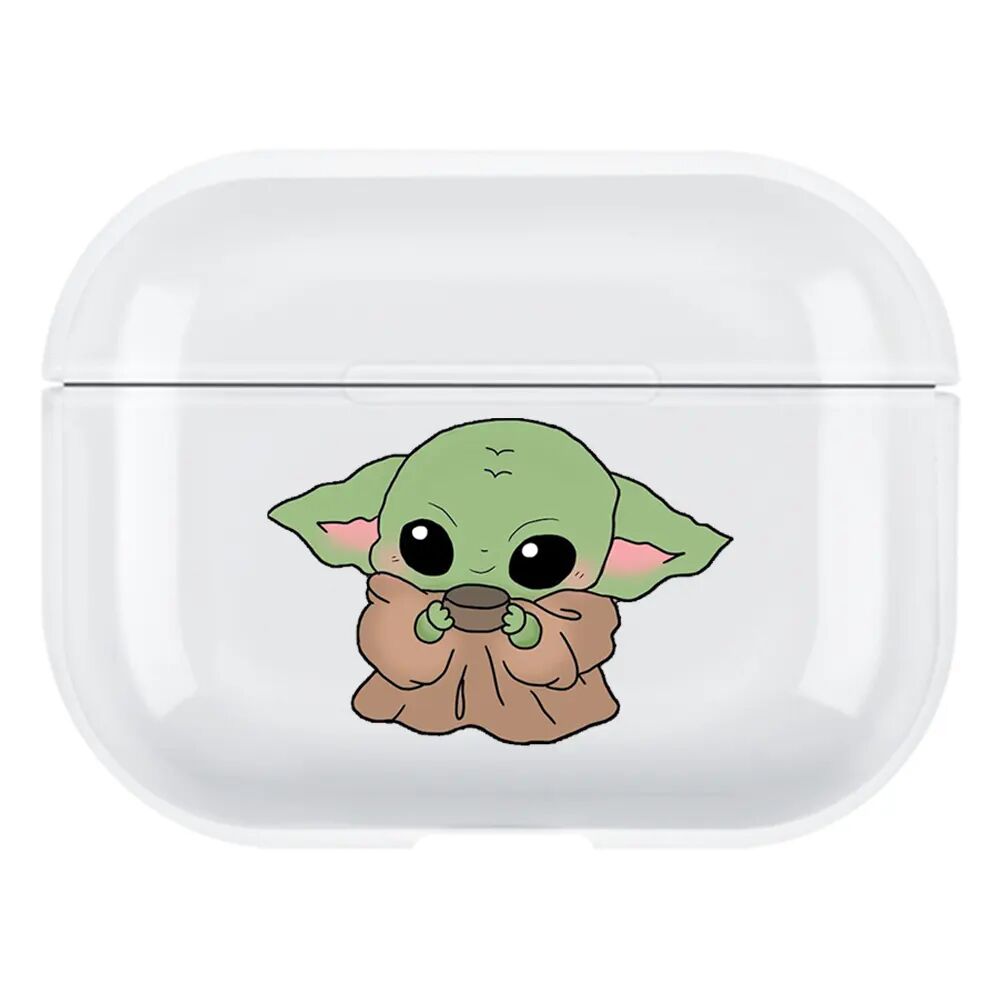 Airpods Pro Şeffaf Kılıf Yoda