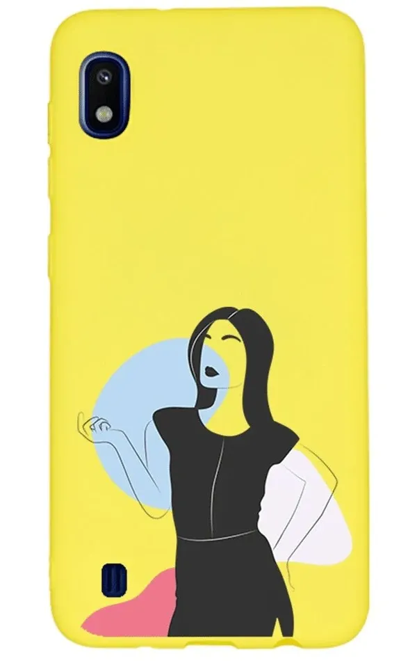 Samsung Galaxy A10 Lansman Kılıf - Art Woman 1