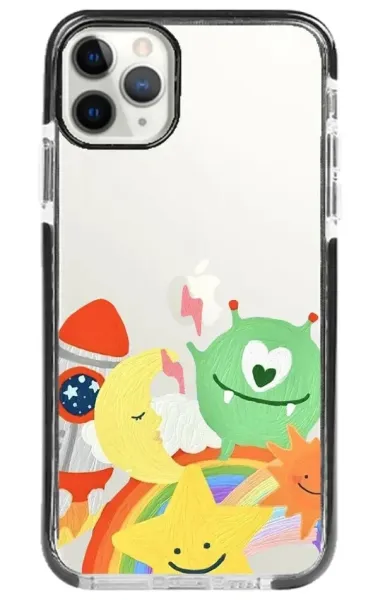 iPhone 11 Pro Impact Case - Ufo