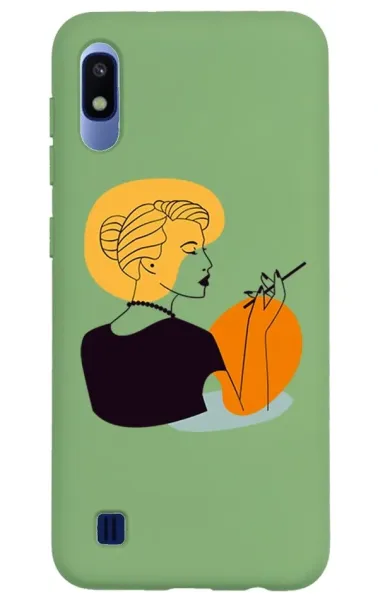 Samsung Galaxy A10 Lansman Kılıf - Art Woman 2