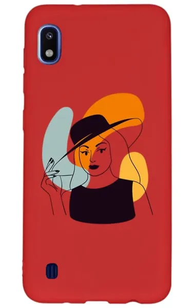 Samsung Galaxy A10 Lansman Kılıf - Art Woman 4