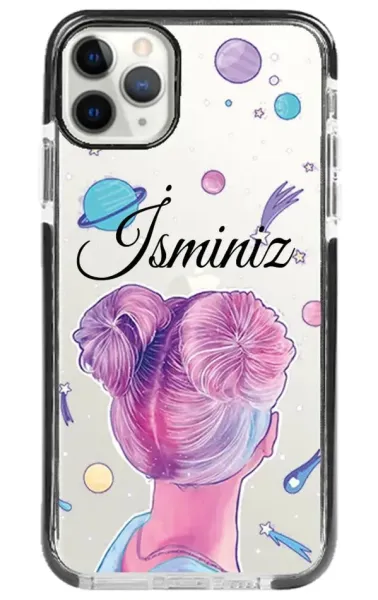 iPhone 11 Pro Max Impact Case - Girl Universe