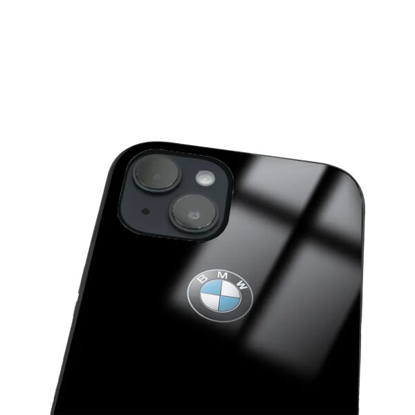 iPhone 14 Tamperli Glossy Cam Kapak - BMW 2