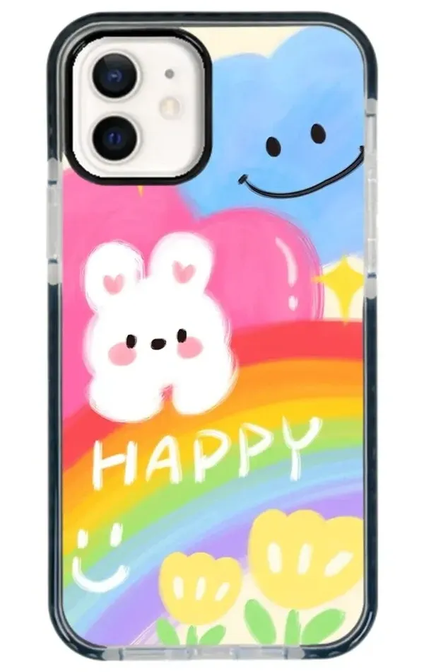 iPhone 12 Impact Case - Happy