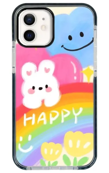 iPhone 12 Impact Case - Happy