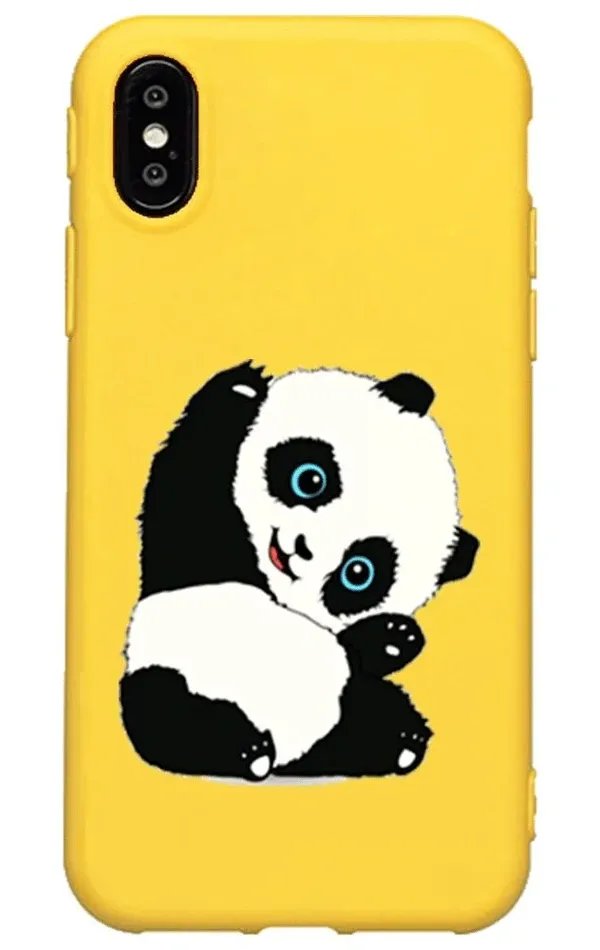 iPhone XS Max Lansman Kılıf - Pandas