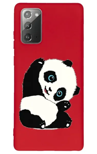 Samsung Galaxy Note 20 Lansman Kılıf - Pandas