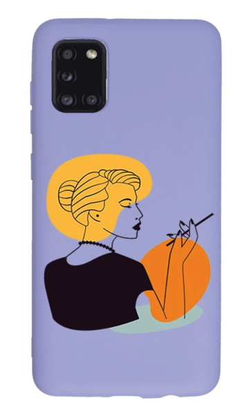 Samsung Galaxy A31 Lansman Kılıf - Art Woman 2