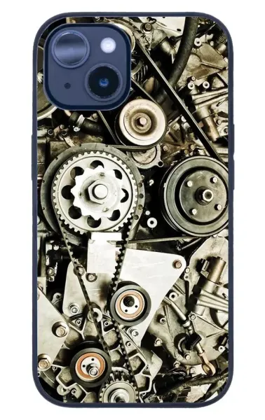 iPhone 14 Tamperli Glossy Cam Kapak - Engine