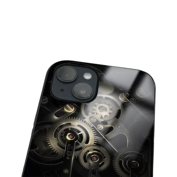 iPhone 14 Tamperli Glossy Cam Kapak - Engine 6