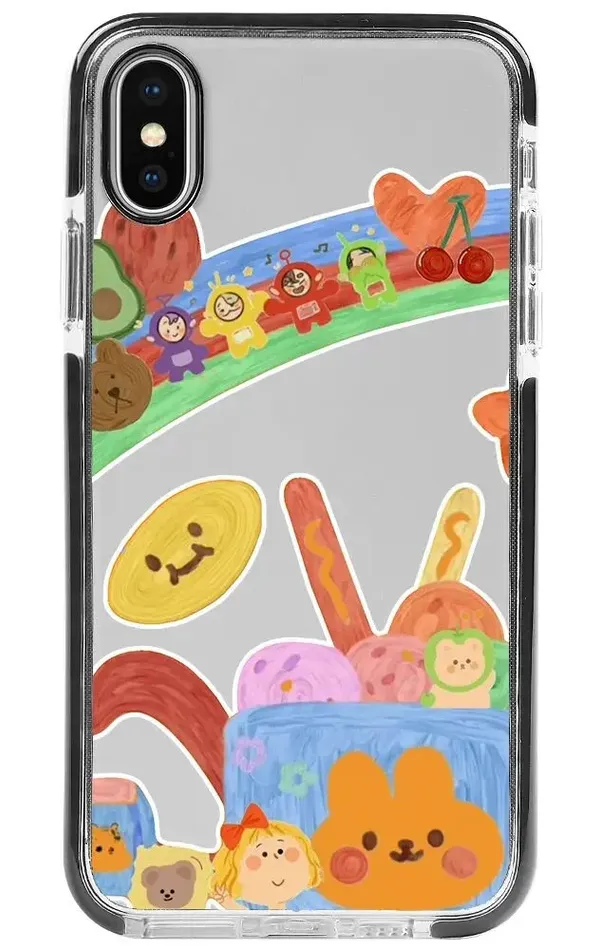 iPhone XS Impact Case - Smile