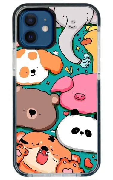 iPhone 12 Mini Impact Case - Animals