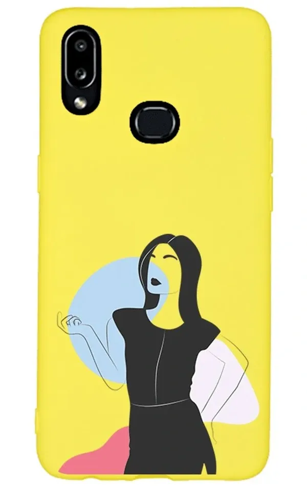 Samsung Galaxy A10s Lansman Kılıf - Art Woman 1