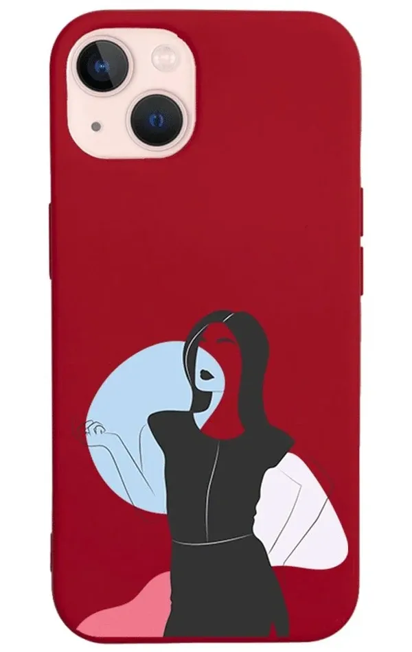 iPhone 13 Lansman Kılıf - Art Woman 1