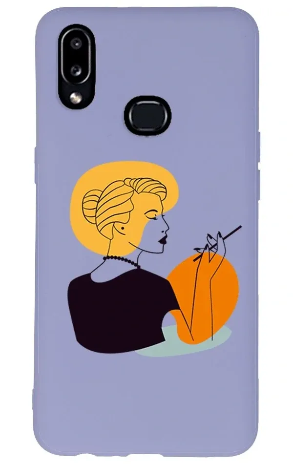 Samsung Galaxy A10s Lansman Kılıf - Art Woman 2