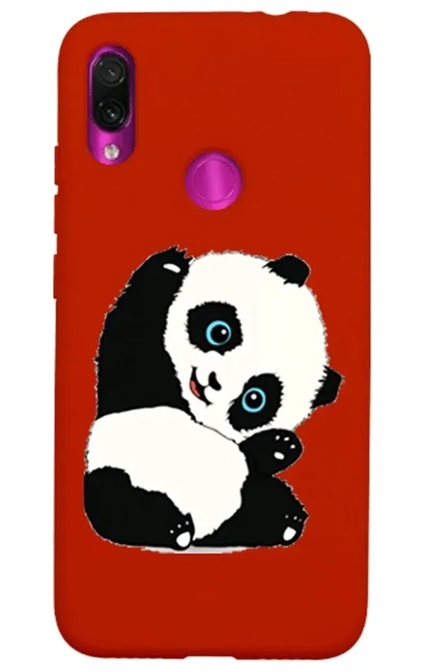 Xiaomi Redmi Note 7 Lansman Kılıf - Pandas