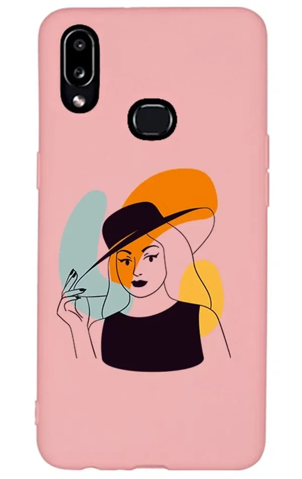 Samsung Galaxy A10s Lansman Kılıf - Art Woman 4