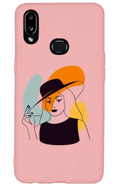 Samsung Galaxy A10s Lansman Kılıf - Art Woman 4