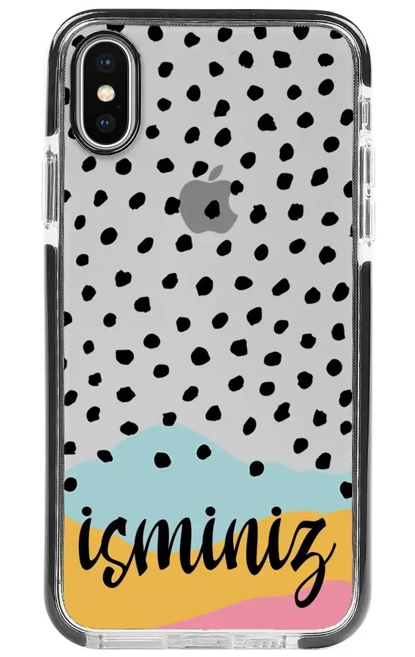 iPhone XS Max Impact Case - Dots 1