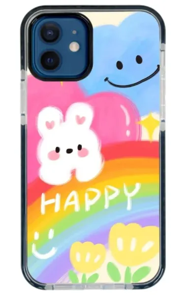 iPhone 12 Mini Impact Case - Happy