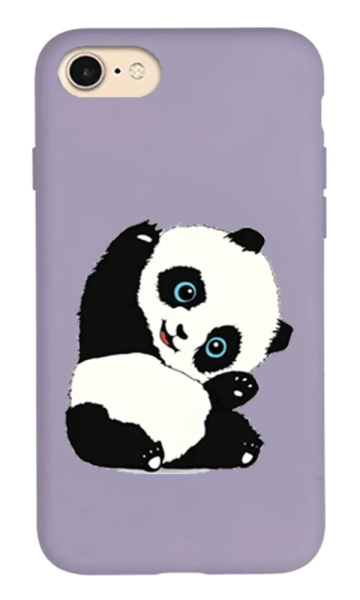 iPhone 8 Lansman Kılıf - Pandas