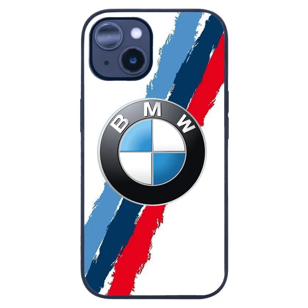 iPhone 14 Plus Tamperli Glossy Cam Kapak - BMW 7