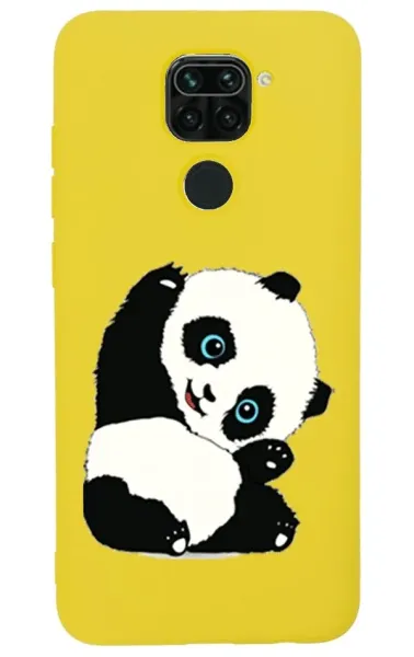 Xiaomi Redmi Note 9 Lansman Kılıf - Pandas