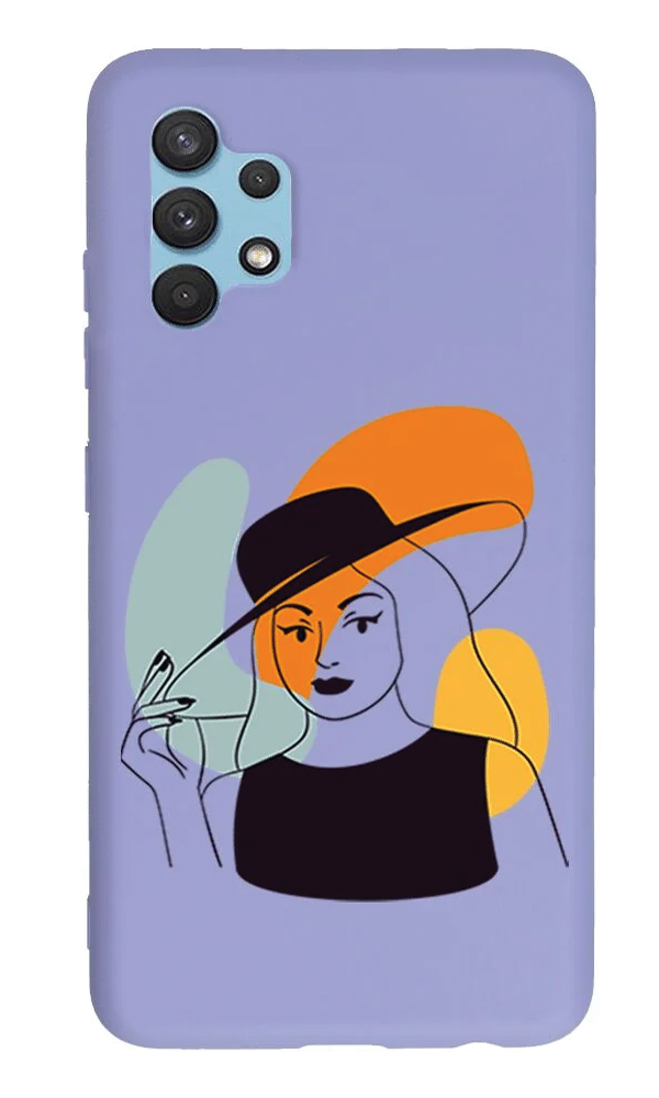 Samsung Galaxy A32 4G Lansman Kılıf - Art Woman 4