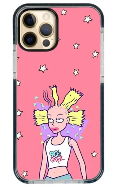 iPhone 12 Pro Max Impact Case - 90's Girl