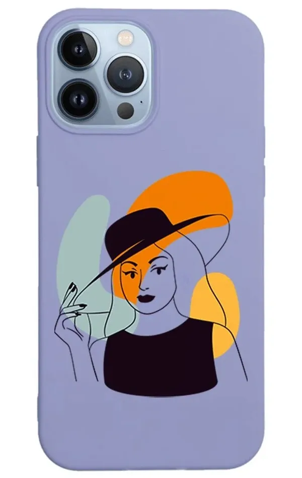 iPhone 13 Pro Lansman Kılıf - Art Woman 4