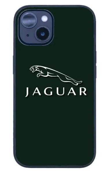 iPhone 14 Plus Tamperli Glossy Cam Kapak - Jaguar