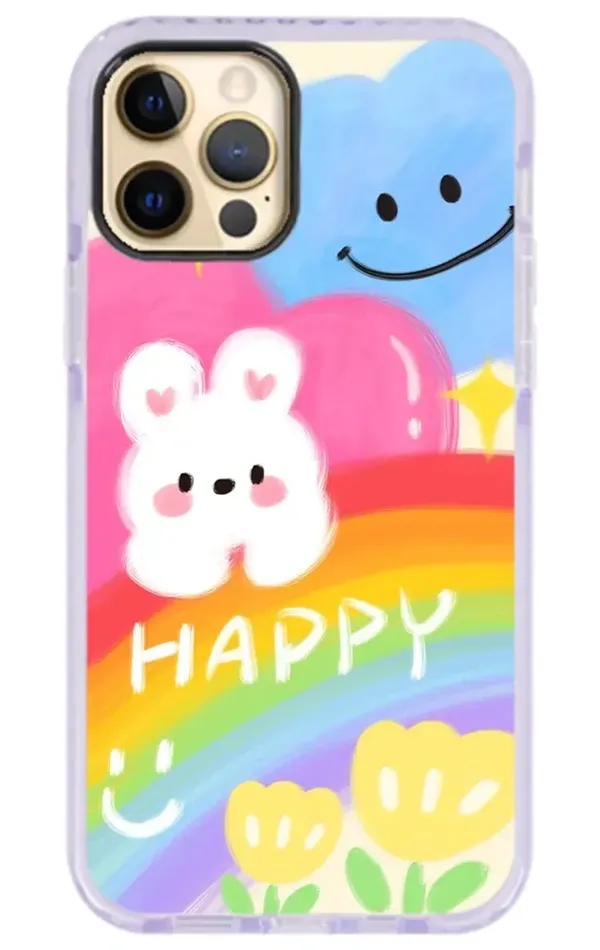 iPhone 12 Pro Max Impact Case - Happy