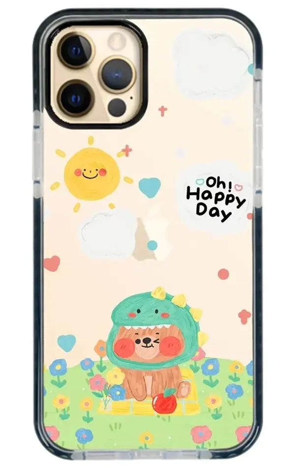 iPhone 12 Pro Max Impact Case - Happy Day