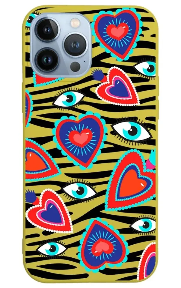 iPhone 13 Pro Lansman Kılıf - Eye Of The Heart