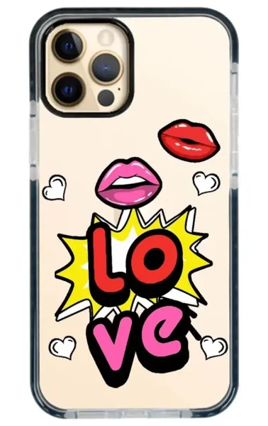 iPhone 12 Pro Max Impact Case - Love