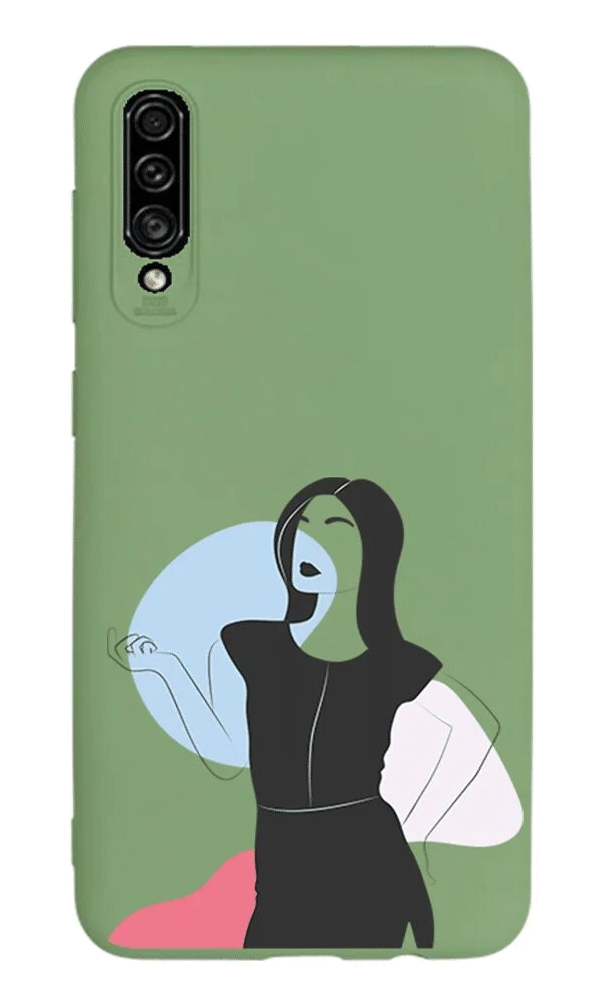 Samsung Galaxy A50 Lansman Kılıf - Art Woman 1